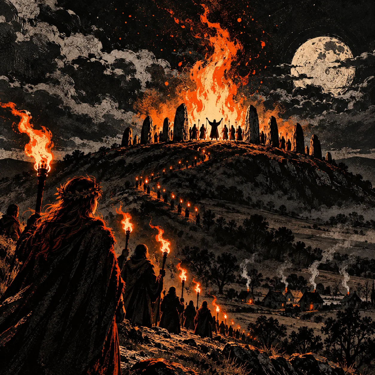 Tűz a dombon: Tlachtga legendája – Halloween-sorozat 1. rész