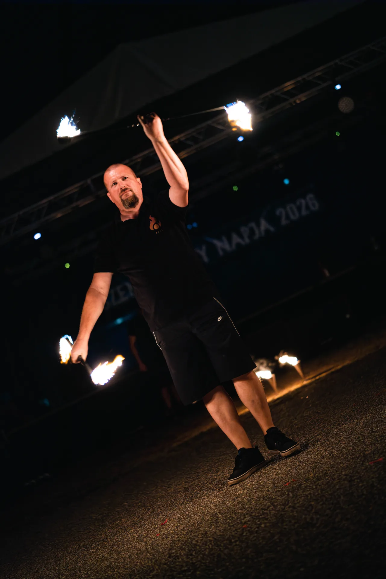 Tűzzsonglőr a Szentkirályi Falunapon 2026 - 2